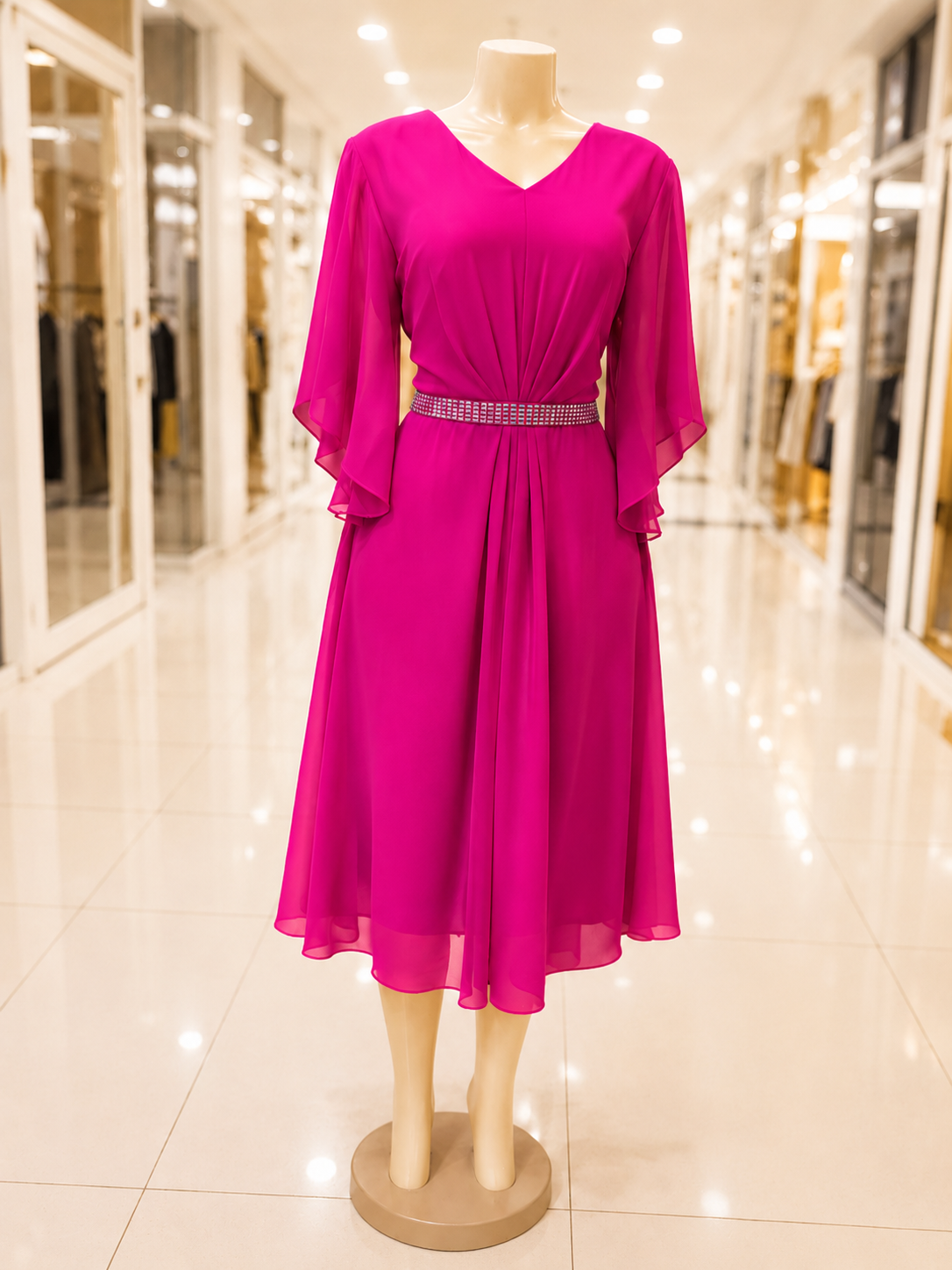 Gold Pink Gown